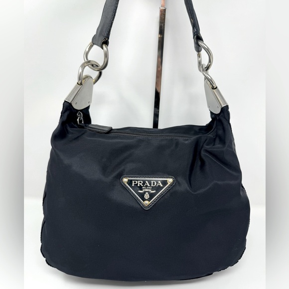Prada Handbags - Prada Nylon Shoulder Bag